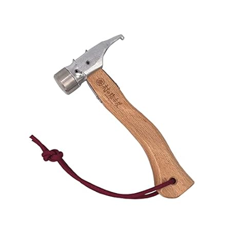 エリッゼ(ELLISSE)鍛造 焼入れ ペグハンマー エリッゼステークアルティメットハンマー ◆ショート◆ MADE IN JAPAN(【名入れ】ステンレスヘッド×クローム)