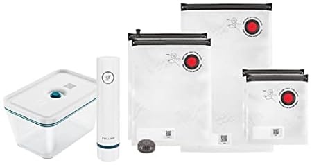 ツヴィリングJ.A.ヘンケルス(Zwilling Henckels) 「 フレッシュ & セーブ 真空パック機 ラメール スターター7点セット ガラスコンテナL 付属 」 真空ポンプ 密閉 保存容器 【日本正規販売品】 Fresh&Save 36815-019