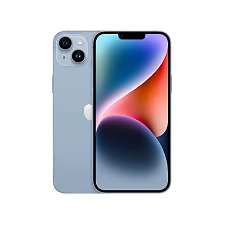 【整備済み品】 Apple iPhone 14 Plus 256GB ブルー SIMフリー 5G対応 (整備済み品)