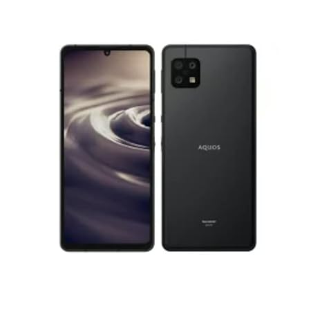 AQUOS sense6s SH-RM19S ブラック SIMロック解除済みBlack