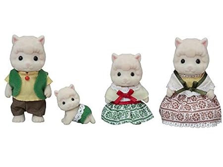 シルバニアファミリー 人形 【 アルパカファミリー 】 FS-31 STマーク認証 3歳以上 おもちゃ ドールハウス Sylvanian Families エポック社 EPOCH