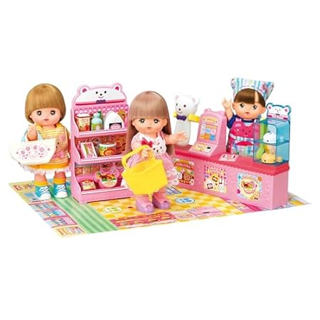 パイロット メルちゃん おせわパーツ スキャナーでピッ! くまさんコンビニ 3歳以上