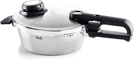 フィスラー (Fissler) 圧力鍋 ビタビットプレミアム 1.8L ガス IH 対応 1~2人向き 3段階圧力設定 ドイツ製 622-212-01-000-A