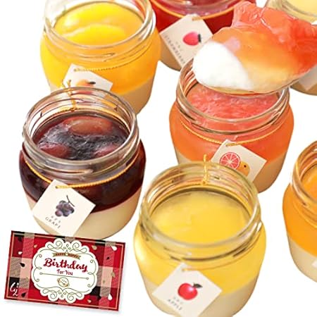 菓匠もりん 彩果の恵み (生チーズケーキ + まるごと果肉ゼリーの贅沢2層) 8種の果物 12個入り お誕生日カード付き