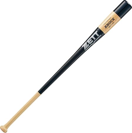 ゼット(ZETT)野球 硬式 軟式 ノック用 木製バット ネイビー BKT148