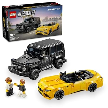 レゴ(LEGO) スピードチャンピオン Mercedes-AMG G 63 と Mercedes-AMG SL 63 おもちゃ 玩具 誕生日 プレゼント ブロック 男の子 女の子 子供 10歳 11歳 12歳 小学生 乗り物 車 ミニカー 76924