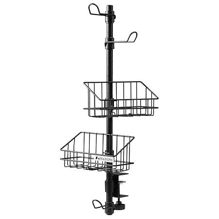 Bauhutte(バウヒュッテ) ヘッドセット タワー コントローラーを充電しながら収納可能 角度 高さ調節可能 ヘッドホン スタンド 卓上 デスク下 収納 BHP-S200-BK