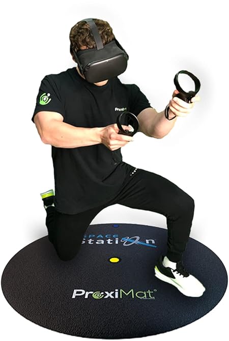 VRマット - ProxiMat ® Space Station Theo 35インチ - バーチャルリアリティ用スーパーソフトラージマット