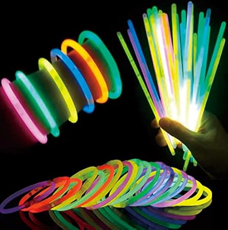 (iSmile) 光る ブレスレット 蛍光 ケミカルライト ペンライト 10色 300本セット 縁日 景品 イベント 用