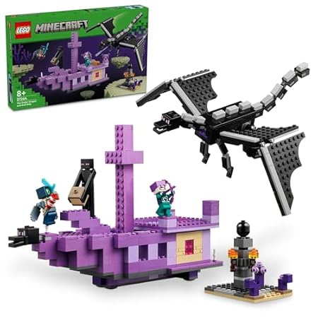 レゴ(LEGO) マインクラフト エンダー ドラゴンとエンドシップ おもちゃ 玩具 誕生日 プレゼント ブロック 男の子 女の子 子供 8歳 9歳 10歳 小学生 マイクラ Minecraft グッズ ゲーム 21264