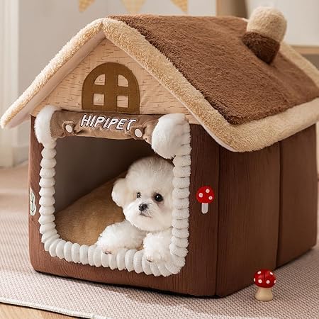 猫 ペットベッド ペットハウス ドーム型 ペットベッド 猫ハウス 冬用 かわいい 滑り止め付き 洗える 暖かい 快適 おしゃれ ふわふわ 中小型犬 寝床 休憩所 室内 防寒対策 ペット用品 犬猫通用