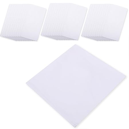 (アウプル) テーブルナプキン ワイン トーション 約50 × 50cm シャンパン スパークリングワイン ホワイト 白 無地 (30枚セット)