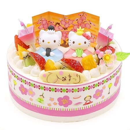 CAKE EXPRESS ひな祭りハローキティ生クリームケーキ 5号
