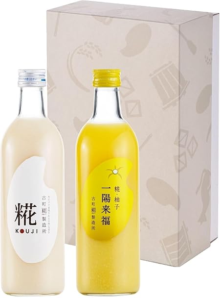 古町糀製造所 甘酒 (【お歳暮向けギフト】プレーン/柚子)