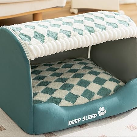 ペットベッド ペットハウス ドーム型 おもしろ 可愛い 家 クッション かわいい おしゃれ 暖かい 洗える 洗濯可 滑り止め 快適 室内 ペット用品 犬 猫 ふわふわ 寝床 休憩所 小型犬 冬用