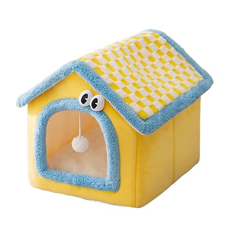 猫 ペットベッド ペットハウス ドーム型 ペットベッド 猫ハウス 冬用 かわいい 滑り止め付き 洗える 暖かい 快適 おしゃれ ふわふわ 中小型犬 寝床 休憩所 室内 防寒対策 ペット用品 犬猫通用