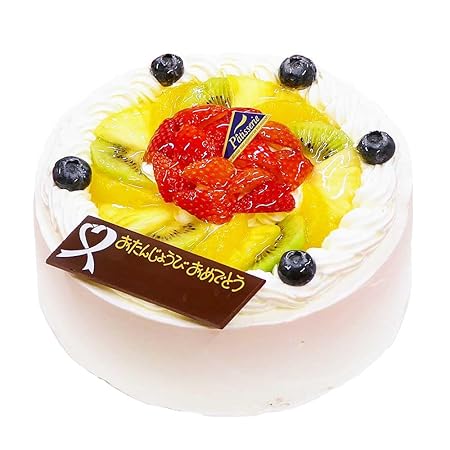 CAKE EXPRESS フルーツ生クリームバースデーケーキ 5号