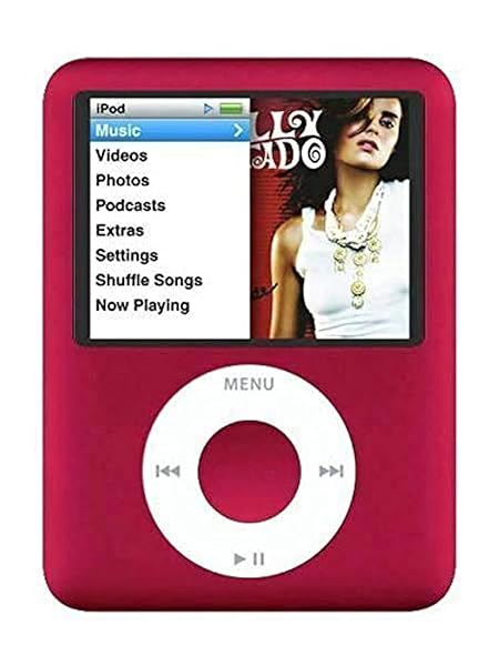 M-Player iPod Nano 第3世代 8GB レッド M-Playernano3rd