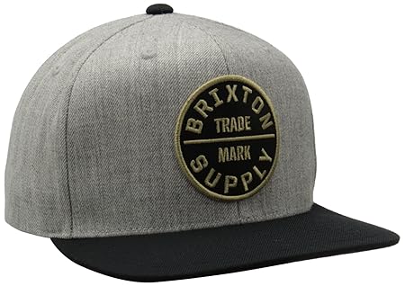 Brixton Men's Oath Iii Medium Profile Adjustable Snapback Hat