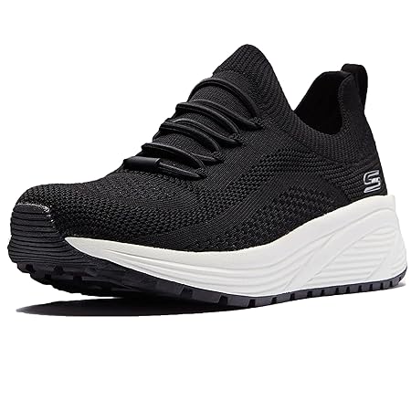 Skechers レディース Bobs Sparrow 2.0-Allegiance クルースニーカー US サイズ: 5 カラー: ブラック