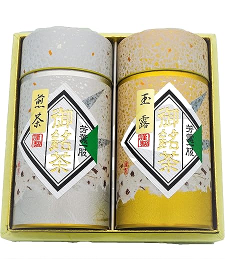 京都宇治 吉田銘茶園 玉露 煎茶 茶葉 緑茶茶葉 (玉露 煎茶ギフト)