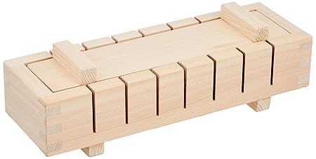 木製 押し寿司 八ッ切(白木) BSS23