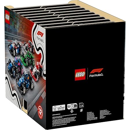 レゴ(LEGO) ミニフィギュア F1(R)コレクターズレースカー 36個入り おもちゃ 玩具 誕生日 プレゼント ブロック 知育 男の子 女の子 子供 6歳 7歳 8歳 9歳 71049