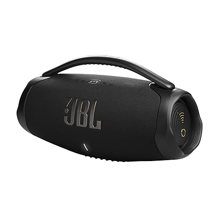 JBL BOOMBOX 3 Wi-Fi Bluetothスピーカー 自動音質補正機能搭載/IP67防塵水/3way 5スピーカー/ ブラック JBLBB3WIFIBLKJN