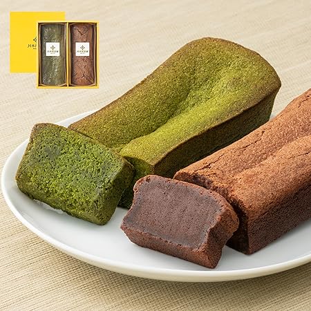 川本屋茶舗 CHAGASHIショコラ チョコ お茶屋が作った 濃厚 ガトーショコラ 抹茶ガトーショコラ スイーツ ギフト 保存料・着色料不使用 ギフトボックス (ショコラ&抹茶 ホール各1本)