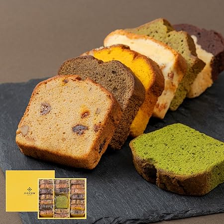 川本屋茶舗 CHAGASHIパウンド 21個 自家製 パウンドケーキ洋菓子 保存料・着色料・香料不使用 詰め合わせ ギフト 熨斗 ギフトボックス (21個入り)