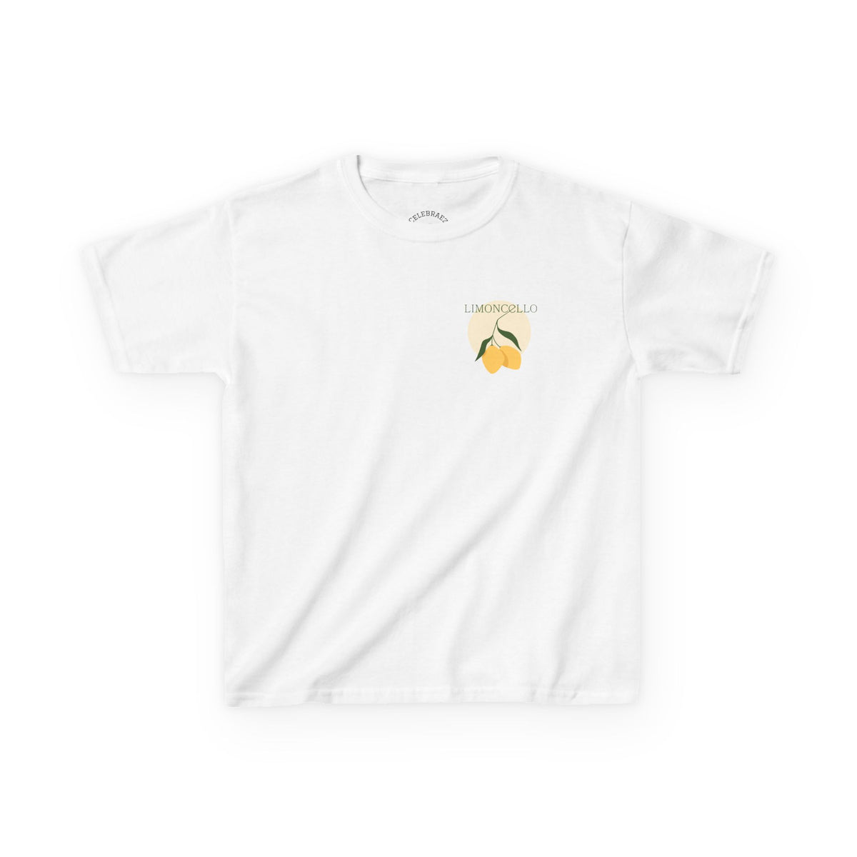Kids Lemon Graphic Tee – Cute Fruit Summer Shirt