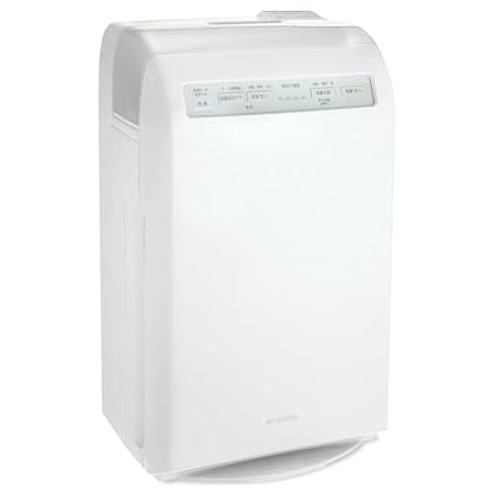 アイリスオーヤマ 空気清浄機 加湿機能付き 10畳 加湿空気清浄機 加湿器 スチーム式(加熱式) 加湿量 300ml 消臭 除菌 脱臭 ホコリ 花粉 集じん PM2.5 ペット 静音 省エネ 軽量 タバコ アレルギー対策 コンパクト HXF-C25-W ホワイト