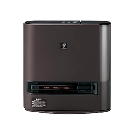 シャープ 加湿 セラミックファンヒーター 暖房 6(8)畳/加湿 11(18)畳/プラズマクラスター 7000 6畳 大風量 ブラウン HX-PK12-T
