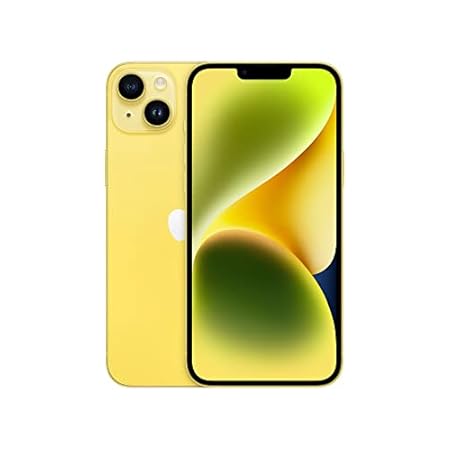 【整備済み品】 Apple iPhone 14 Plus 128GB イエロー SIMフリー 5G対応 (整備済み品)