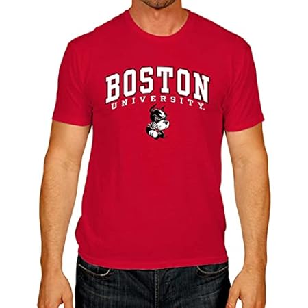 Campus Colors NCAA 大人用 Gameday コットンTシャツ, レッド, Medium