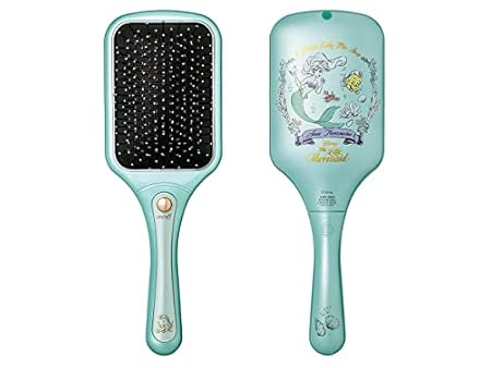 コイズミ リセットブラシ 音波振動磁気 乾電池式 Disney コラボレーションモデル アリエル グリーン KBE-2850/G