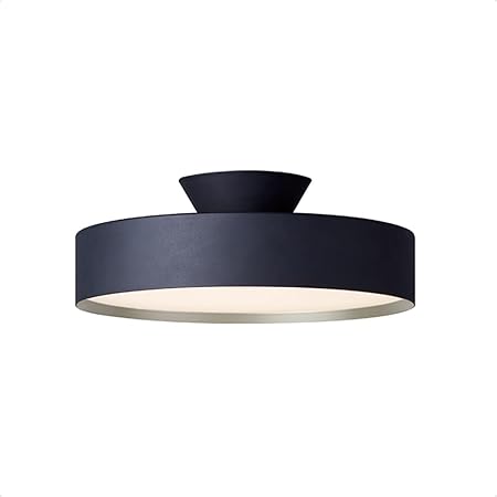 アートワークスタジオ グロー 5000 LED シーリングライト ～12畳用 40000時間 調光 調色 (暖色/白色 切り替え可) 間接照明機能 リモコン付き AW-0556E-BK/CGD (ブラック+シャンパンゴールド)【LED電球内蔵】