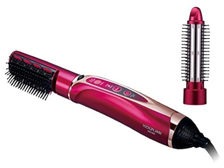 小泉成器 コイズミ カーリングドライヤー マイナスイオン 自動電圧切換え 海外対応 ピンク KDD-0052/P