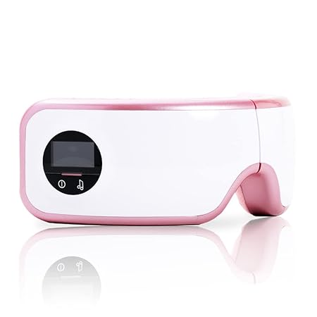 La Luna ラルーナ エアーアイマスク 目元エステ アイウォーマー 実用的 目元ケア ラヴィットで紹介 ホット アイケア 安眠 快眠 充電式 ヒーリング音楽 睡眠 誕生日 プレゼント ピンク