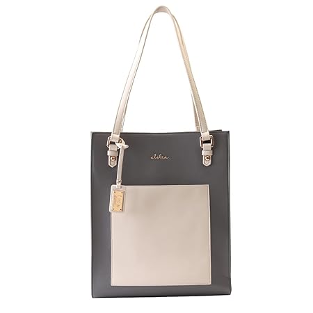 [クレリア] トートバッグ レディース 大容量 A4サイズ対応 縦型 トート Allegroシリーズ 【CL-25753】 (スレートグレー)