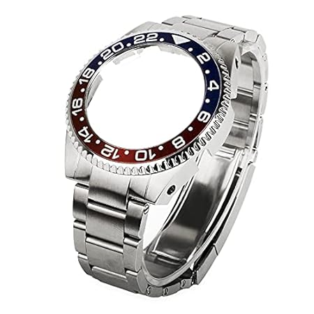 カシマリーナ メタルケースブレスセット GA2100 GA-2100 メタル カシオーク (ペプシカラー)