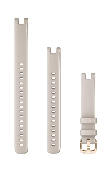 ガーミン(GARMIN) Accessory バンド 14mm Light Sand Silicone/Rose Gold 小
