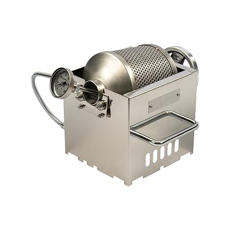 KALDI (カルディ) Coffee Roaster (コーヒー ロースター) ミニサイズ (200~250g) ホームロスティング [並行輸入品] (マニュアル With サンプラー,ホッパ)