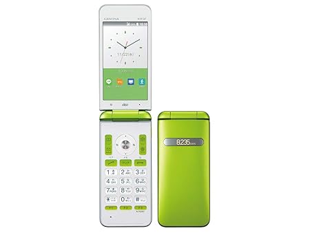 AU GRATINA KYF37SGA Green 白ロム