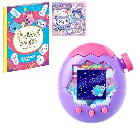 [バンダイ(BANDAI)] Tamagotchi Paradise - Purple Sky(Amazon.co.jp限定 早期購買特典『たまラボステッカー:ほーほっち』&『たまラボファイル』付き) 対象年齢 6才以上 たまごっちパラダイス