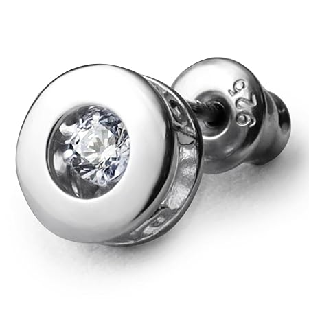 [クロスエモーション][特 別 仕 様] ダンシングストーン ピアス メンズ 揺れる 正規品 シルバー 925 シルバーアクセサリー 鏡面仕上げ 1P 片耳用 CROSS EMOTION