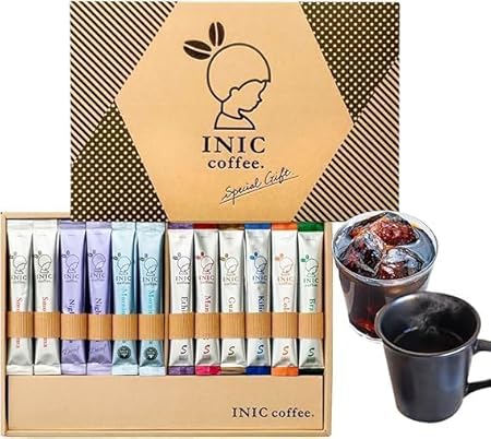 父の日 INIC coffee グランドギフトセット【9種のスティックコーヒーギフト】【パウダーコーヒーの最高峰】【世界のバリスタチャンピオンも採用の味わい】