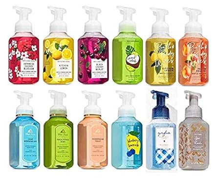 【Bath&Body Works バス＆ボディワークス】 ハンドソープ フォーミング（泡タイプ）12本詰め合わせセット。 [米国直送品]
