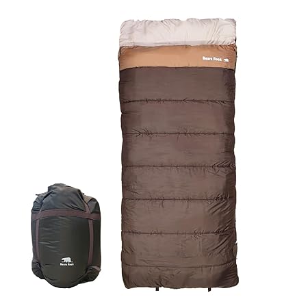 Bears Rock ベアーズロック ねぶくろん 来客用 布団セット コンパクト 寝袋 TX-701 チョコブラウン