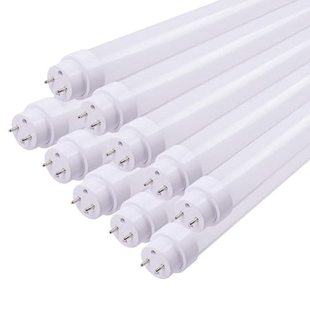 工事不要で取り替え可能 高輝度 3100LM ledランプ 蛍光灯 40w型 18W 昼白色 直管 120cm 利便性が高い 角度調整回転式 店舗やオフィスの照明にそのままでLED化実現 AC85V~265Vに対応 T8&T10兼用 10本入